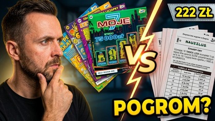 Zdrapki VS Ekspres Losy!  Mix za 222zł !!!! Kilka mini rarytasów i kolejny spory POGROM! 