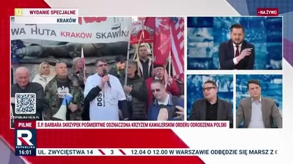 Protest przeciwko likwidacji państwa polskiego i w obronie Ryszarda Majdzika ¦ Wydanie Specjalne mp4 686x432