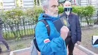 policja otoczyla strajk