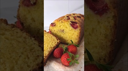 Cytrynowe ciasto z truskawkami  #przepis #recipe #pyszne #cake