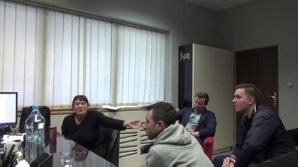 Zbigniew Stonoga-bandytka w Łomiankach z Prokuratorem w tle 