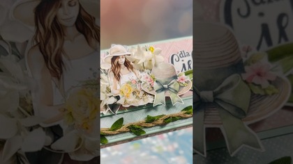 Czekoladownik z mystery boxa!  Pierwsze wyzwanie z listkowym sznurkiem!