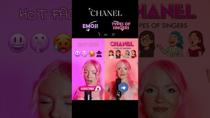 CHANEL vs CHANEL  #emoji #typesofsingers