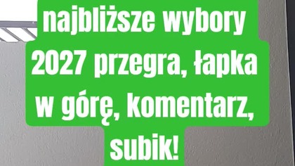 Uważam, że przegra.