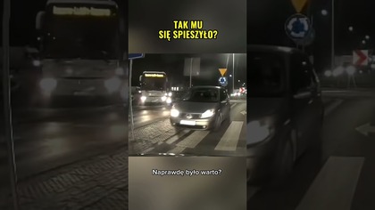 Wyprzedzanie na rondzie?! Serio?!  #kierowcy #rondo #polskiedrogi