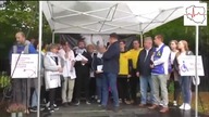 Protest medyczny.