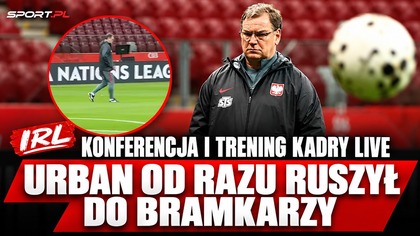 NIETYPOWE ZACHOWANIE JANA URBANA.  OSTATNI TRENING KADRY PRZED MECZEM POLSKA - BOŚNIA