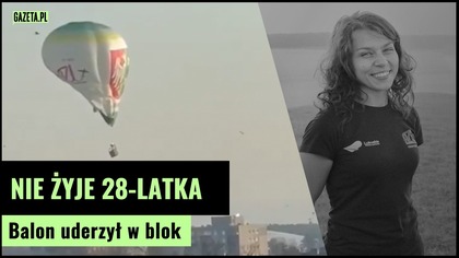Balon uderzył w blok w Zielonej Górze.  Nie żyje 28-latka