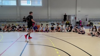 trenuje WYSKOK z hadzbe.pl #shorts #treningsdagbok #sports #nba #basketball