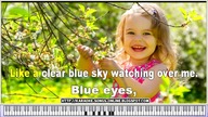 Elton John Blue Eyes - Video with Lyrics and chords