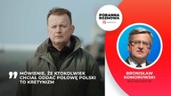 Komorowski o Błaszczaku i ujawnieniu fragmentow strategii obronnej
