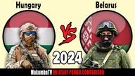 Węgry vs Białoruś 2024 | Porównanie siły militarnej #militarypower