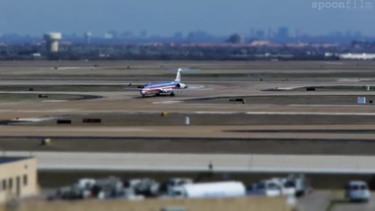Lotniskowy tilt-shift