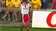 Liga Mistrzów UEFA 1996-1997. Eliminacje LM 2mecz Broendby Kopenhaga - Widzew Łódź