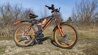 ebike Cube AMS z Bafang 750W + zębatka 44T - test w terenie (4k)