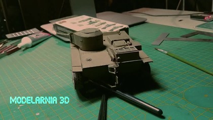 11 T38 czołg, KONIEC #modelarstwo #