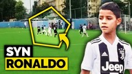 Syn Cristiano Ronaldo z LEPSZĄ SKUTECZNOŚCIĄ! Powinien uczyć ojca!