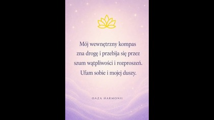 Afirmacja na dziś #afirmacje