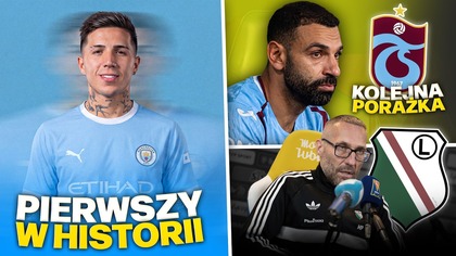 REKORD TRANSFEROWY Enzo Fernandez w Manchesterze City! Salah ZNÓW przegrał Legia ODPADŁA!