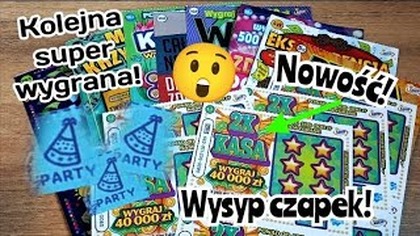 Zdrapki Lotto  Mix za 100zł  10 premierowych zdrapek 2x KASA!  Co za Passa! 