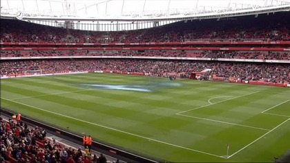 Premier League sezon 2011/2012 05. 05. 2012 Arsenal Londyn - Norwich City (1 Połowa)