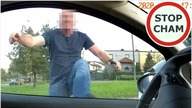 Wymuszenie pierwszeństwa i skopanie auta #515 Wasze Filmy