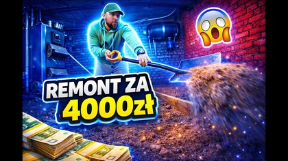 Zrujnowana piwnica - jak zrobić remont za grosze! Co tu się dzieje!?
