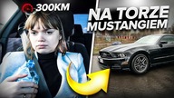 PIERWSZY RAZ NA TORZE MUSTANGIEM *wymiotowała*