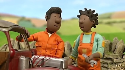 Czerwony Traktorek Odcinek 34 - Narodziny (Dubbing PL)