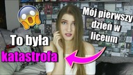 Mój PIERWSZY DZIEŃ w liceum był KATASTROFĄ?| STORY TIME back to school