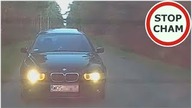 Czarne BMW ściga, zajeżdża i blokuje drogę #512 Wasze Filmy
