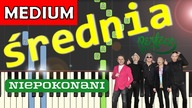 Niepokonani (Perfect) - Piano Tutorial (średnia wersja)  NUTY W OPISIE 