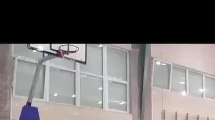 Nie dało się wylądować po tym WSADZIE #shorts #koszykówka #verticaljump