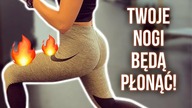Trening nóg W DOMU! Twoje nogi będą PŁONĄĆ! [FIT KOBIETKA]