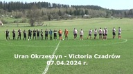 Victoria Czadrów  Uran Okrzeszyn 07. 04. 2024 r.  CzadGol # 106