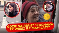 O tej seniorce mówią już wszyscy!  Zapytana o ferie mówi: Kochana Ty wiesz ile ja mam lat