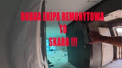 Wreszcie ruszyliśmy z remontem naszego domu po pożarze  Z super ekipą od wykończeń wnętrz 