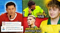 PRZEŚMIEWCZE WPISY Milika i Szczęsnego! Antony WYRZUCONY z reprezentacji Brazylii VAR przez TELEFON!