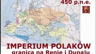 IMPERIUM POLAK&Oacute;W, granica zachodnia na rzece Ren w Moguncji.