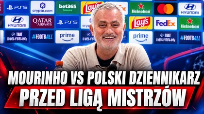 Jose Mourinho vs.  polski dziennikarz na konferencji Ligą Mistrzów.  Co za wymiana zdań