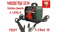 PARKSIDE PESG 120 B4 -Najtańsza Spawarka z Lidla za 119zł
