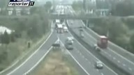 Highway crash - wypadek na autostradzie