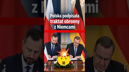 Polska podpisała traktat obronny z Niemcami