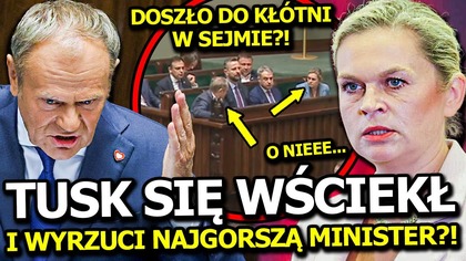 NAGŁY ZWROT AKCJI! NAJGORSZA MINISTER EDUKACJI ZOSTANIE ZDYMISJONOWANA? WYMOWNA REAKCJA TUSKA!