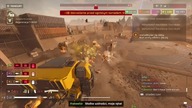 Helldivers 2 Soldier in shock.  He mistook his arm for his leg :D