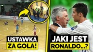 SPRYT piłkarza  USTAWKA na meczu! Ancelotti ZDRADZA jaki jest RONALDO!