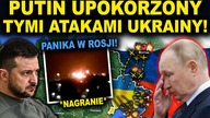 DESZCZ DRONÓW POLECIAŁ NA ROSJĘ - ogromny pożar w bazie paliwowej (WOJNA ROSJA UKRAINA)