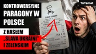 Kontrowersyjne paragony w Polsce z hasłem Slava Ukraini i Zełenskim