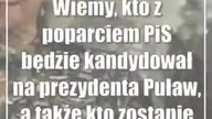 Wiemy, kto z poparciem PiS będzie kandydował na prezydenta Puław, a także kto zost...