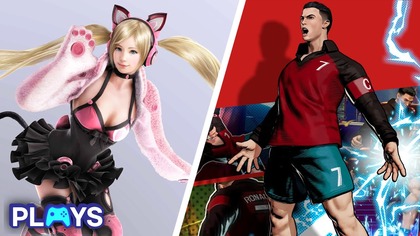 Fighting games are known for their colorful casts, but some characters ignite more controversy than others! Were diving into the most divisive fighting game characters of all time. From perceived design flaws to broken mechanics, these characters have drawn ire from across the FGC. Our countdown includes Tekkens Lucky Chloe and Josie Rizal, Smash Bros Bayonetta and Steve, and many more controversial fighting game characters!


Challenge friends and family on our multiplayer Trivia!
https://www.watchmojo.com/play/id/96873

Subscribe for more great content!
https://wmojo.com/mojoplays-subscribe

Got ideas? Great, give them to us NOW!
https://wmojo.com/suggest

MojoPlays is your source for reviews, lists, Lets Plays, character origins and video game lore.

#FightingGames, #Tekken, #SmashBros, #MortalKombat, #Soulcalibur, #DOA, #Controversy, #Gaming, #FGC, #Capcom, #SN